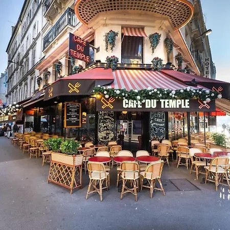 Lumineux. Studio Republique/bastille, Marais דירה